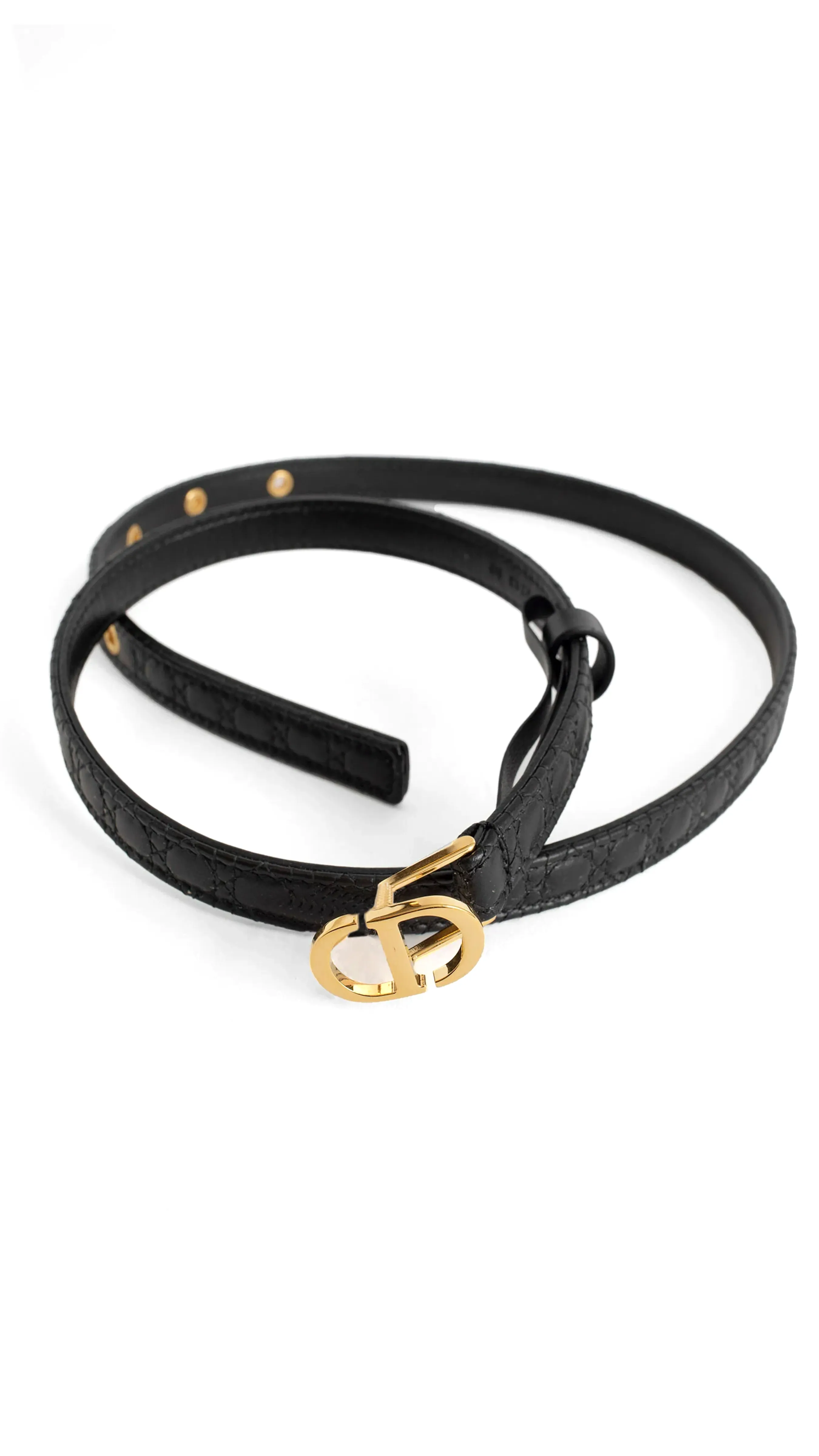 30 Montaigne Belt - Black