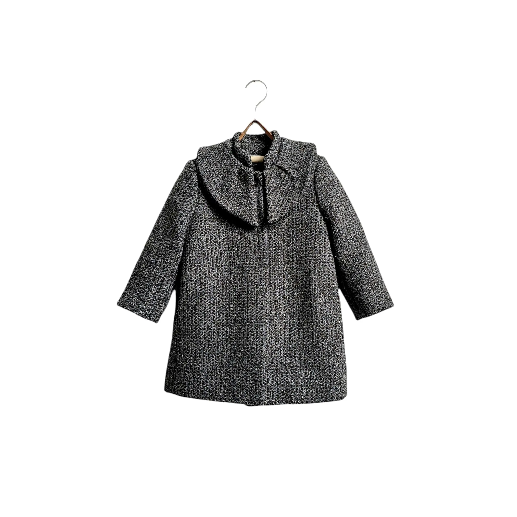 [50%OFF] Stella padded coat - Navy tweed