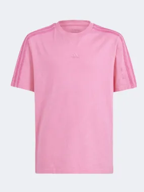 Adidas All Szn Girls Sportswear T-Shirt Pink