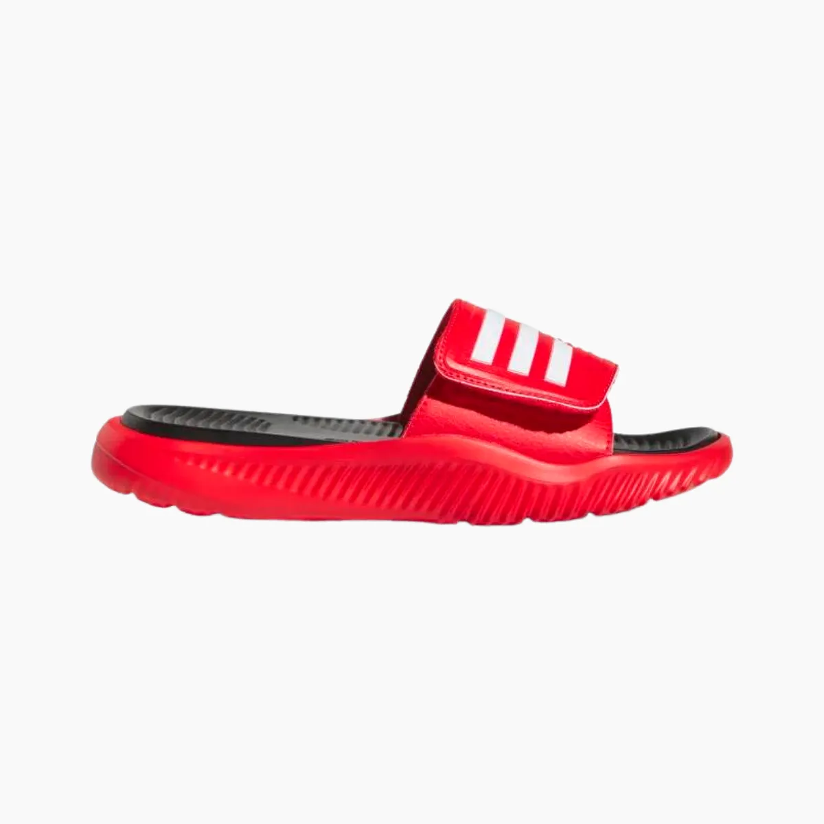 Adidas Alpha Bounce Sportswear Unisex Slide -Vivid Red/Cloud White/Core Black