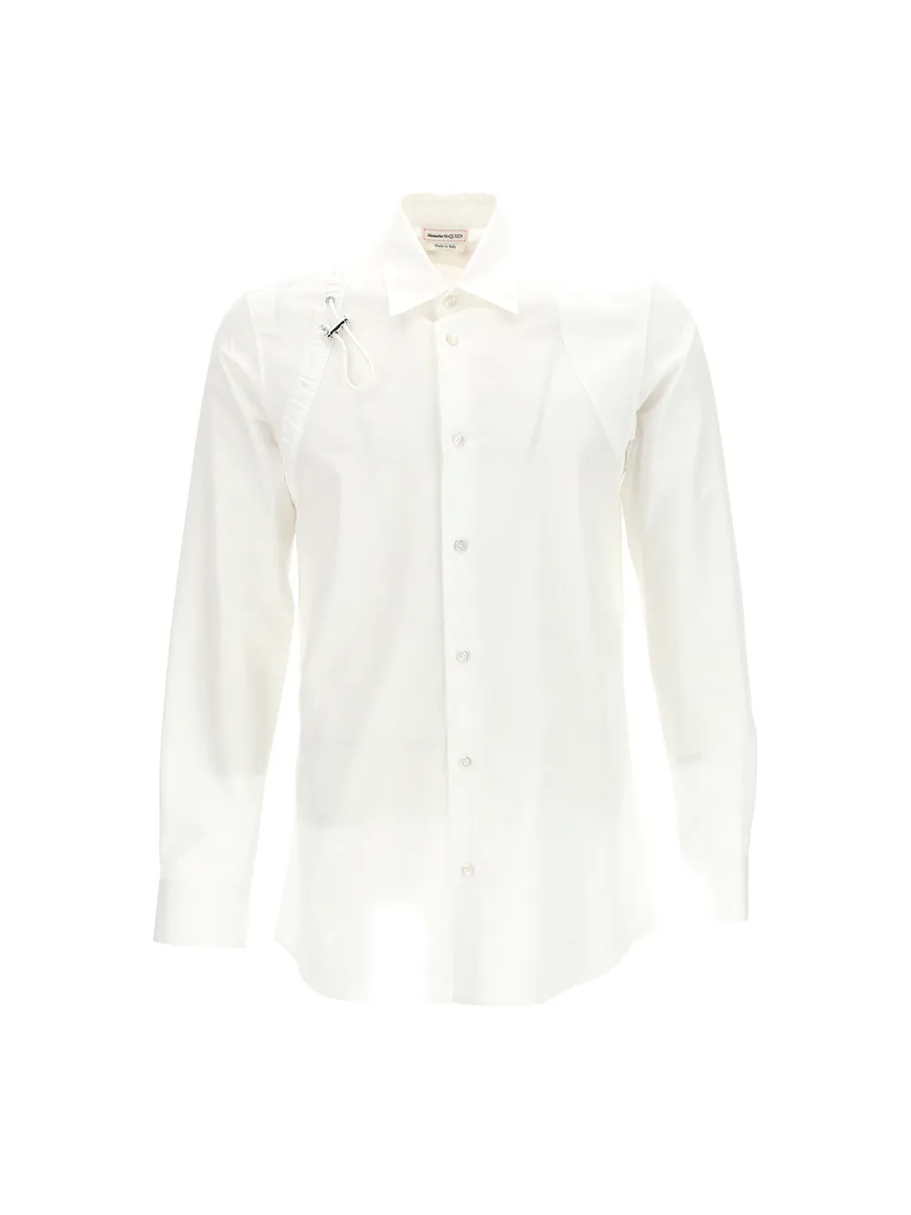 Alexander McQueen Drawstring Detail Buttoned Shirt