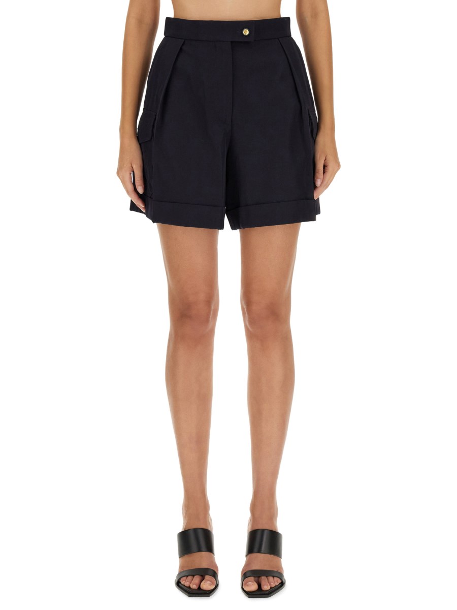 ALEXANDER McQUEEN      SHORTS CARGO IN LANA