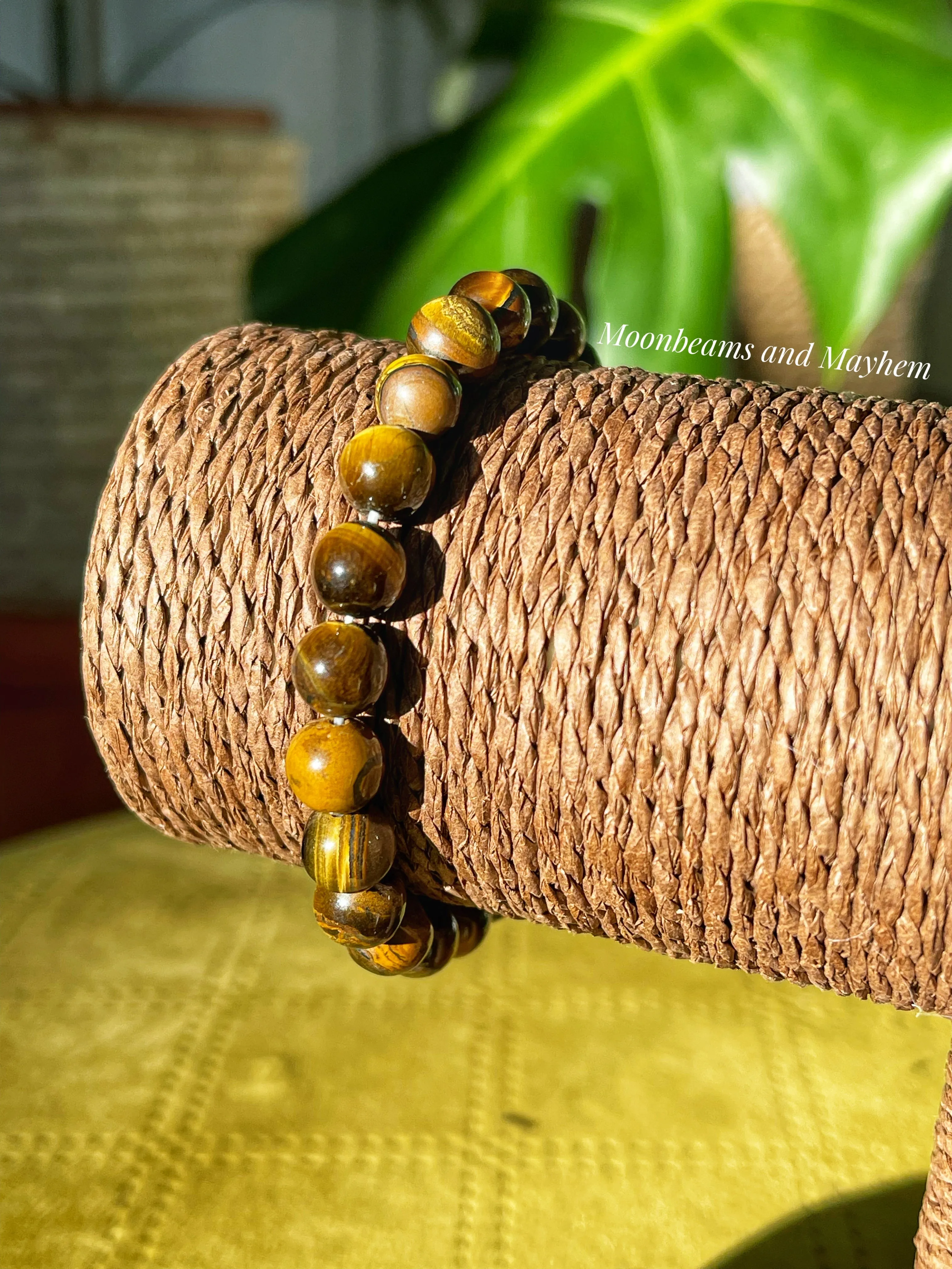 BEAUTIFUL TIGER EYE CRYSTAL POWER BRACELET