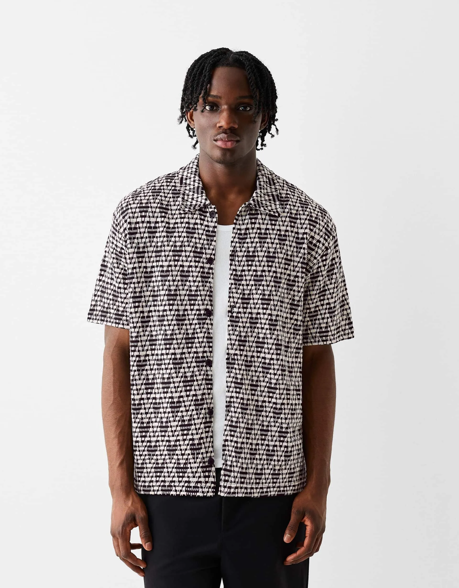 Bershka  |Short Sleeves Shirts