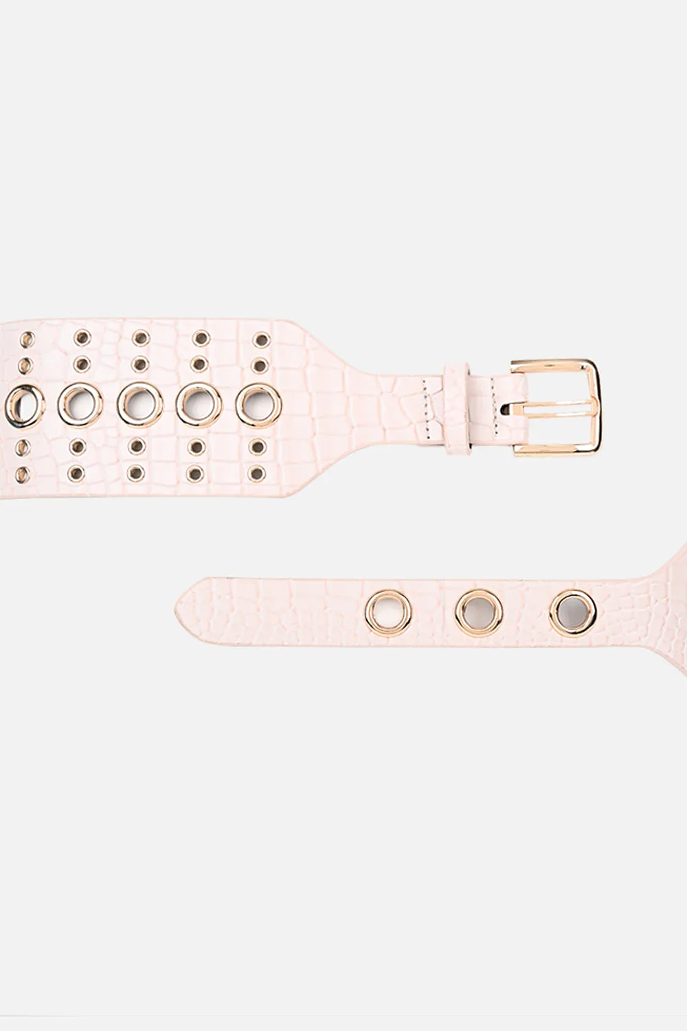 Broad Eyelet Belt