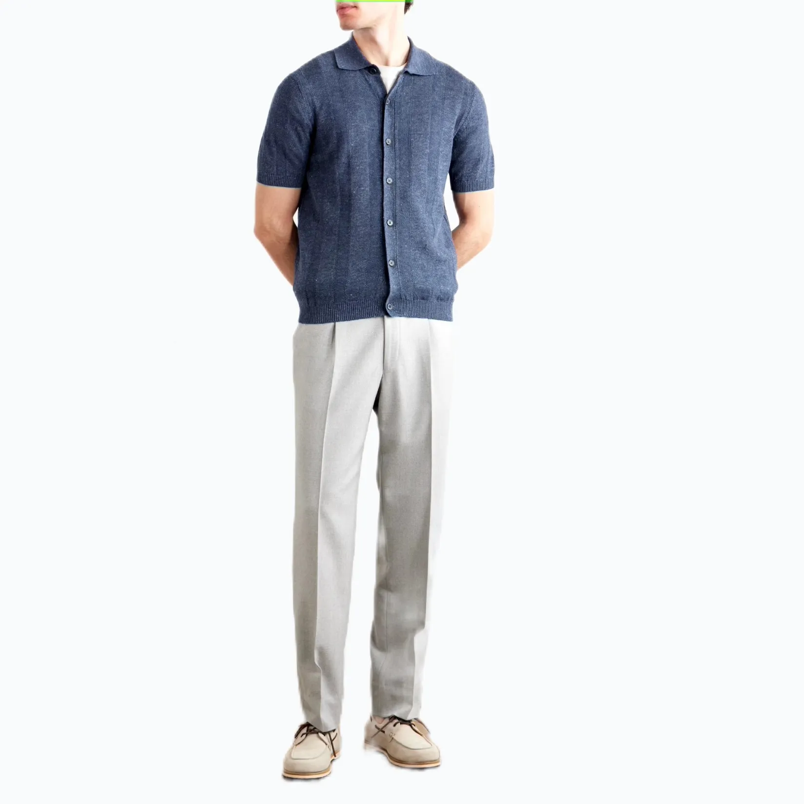 BRUNELLO CUCINELLI  |Stripes Short Sleeves Shirts