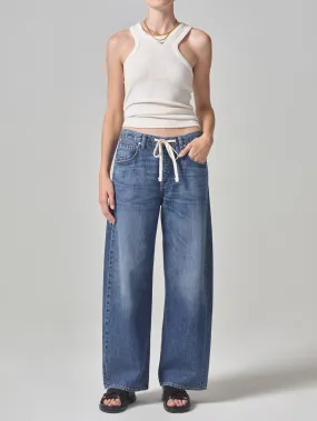 Brynn Drawstring Trouser Jean - Atlantis