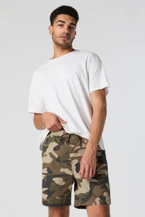 Camo Drawstring Short