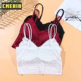 CMENIN Bras Lingerie Fashion Tops For Women Bras Push Up bralette Tube Tops Lace Strap Wrapped Chest lady bra B0149|Bras|