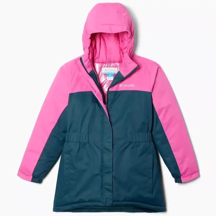 Columbia Night Wave/Pink Ice Hikebound Long Insulated Jacket