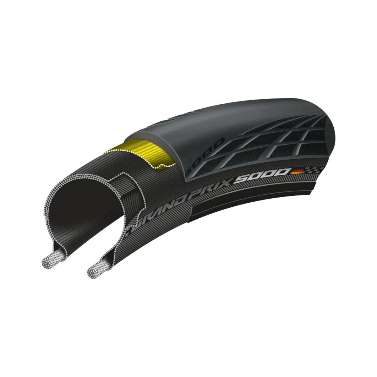 Continental Grand Prix 5000 700x23-25-28-30 Tire