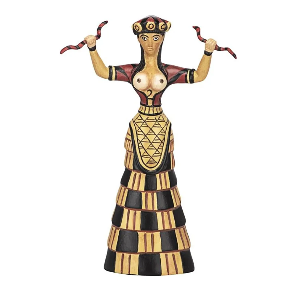 Cretan Snake Goddess Statue