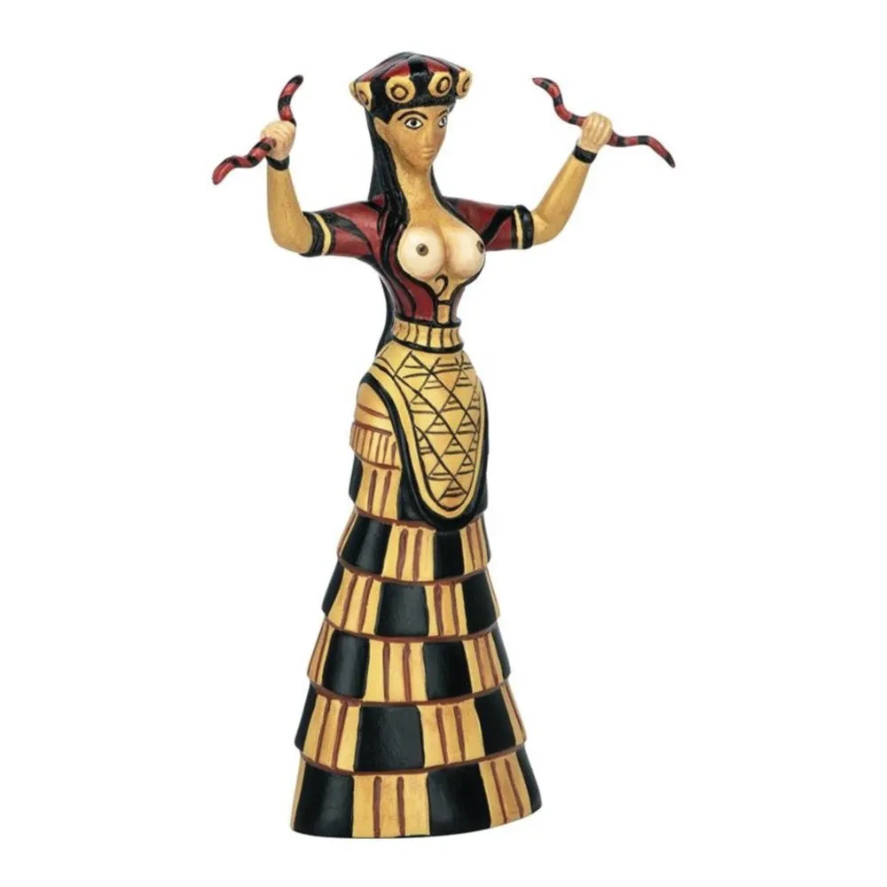 Cretan Snake Goddess Statue