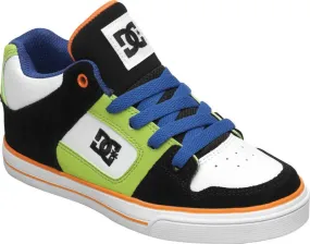 DC Radar kids shoes black/white/orange