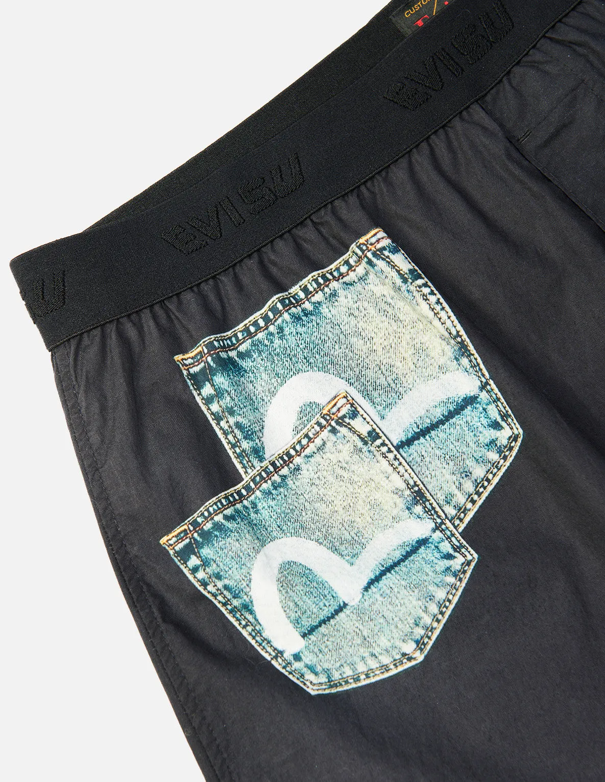 Denim Jeans Print Boxers Shorts