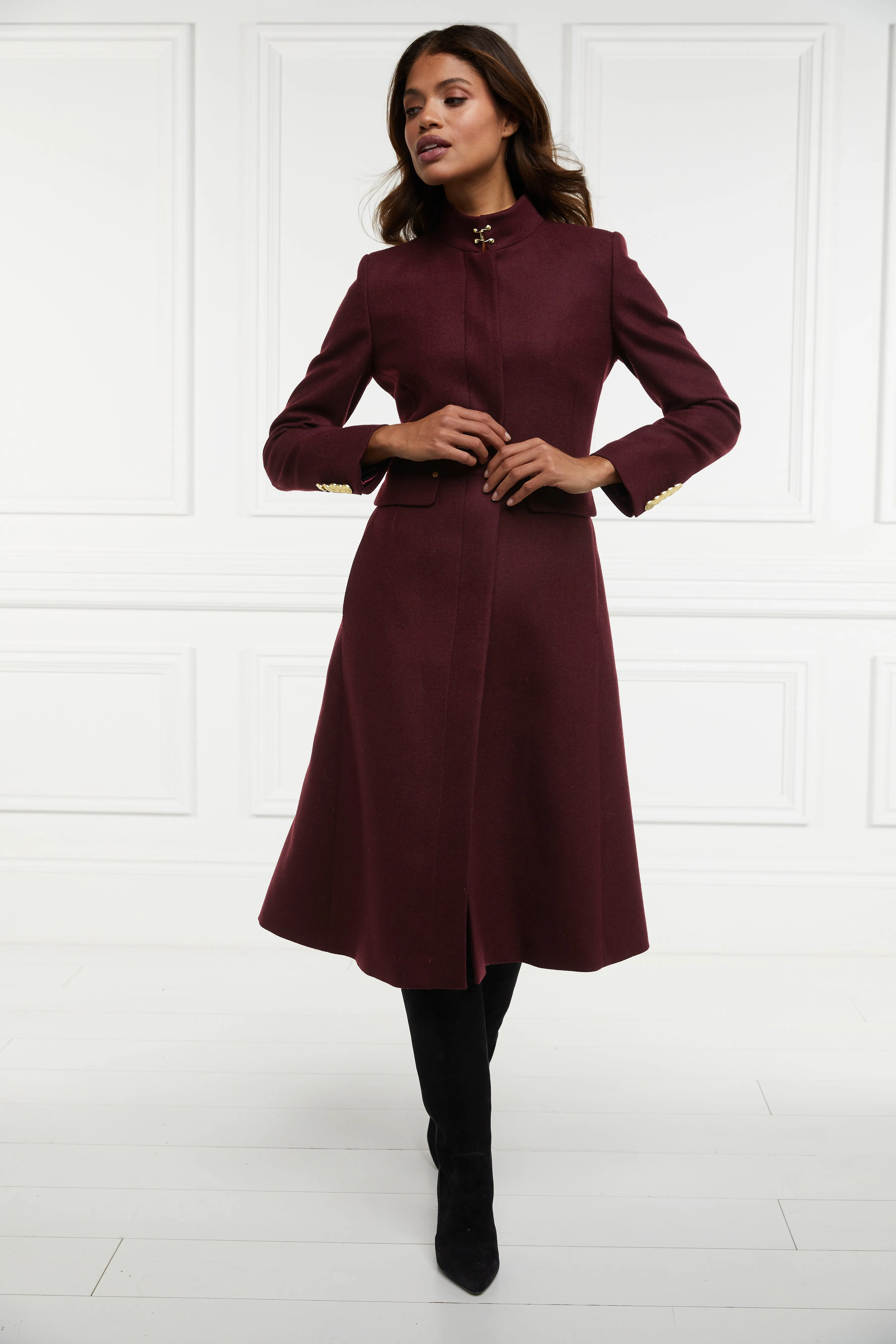 Dowdeswell Coat (Mulberry)