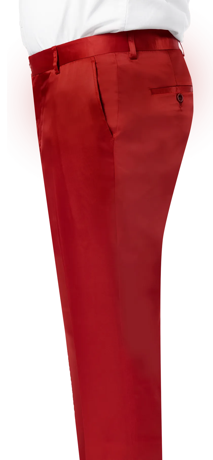 EJ Samuel Red Satin Pants PS02