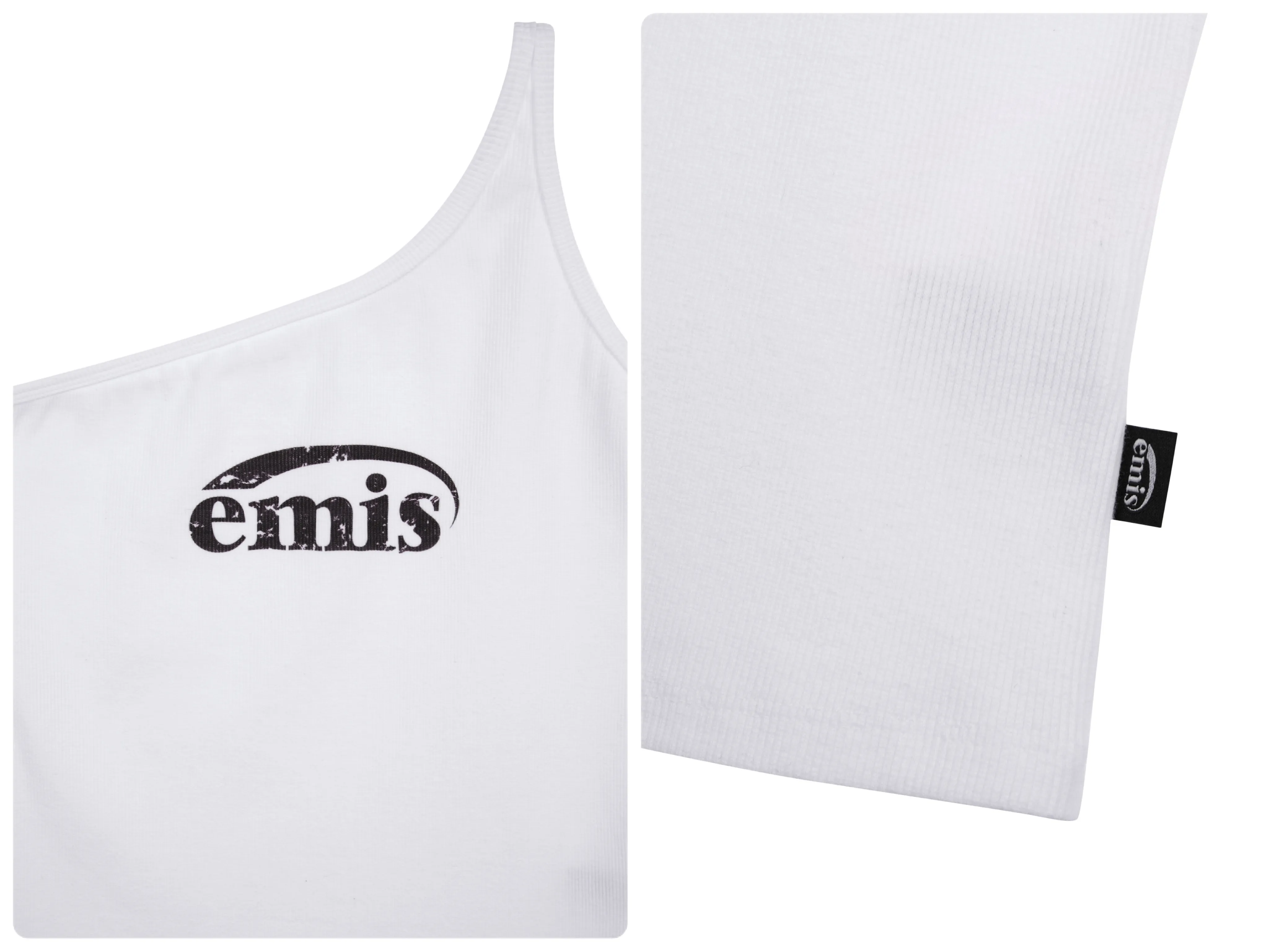 EMIS  |Casual Style Street Style Plain Cotton Logos on the Sleeves