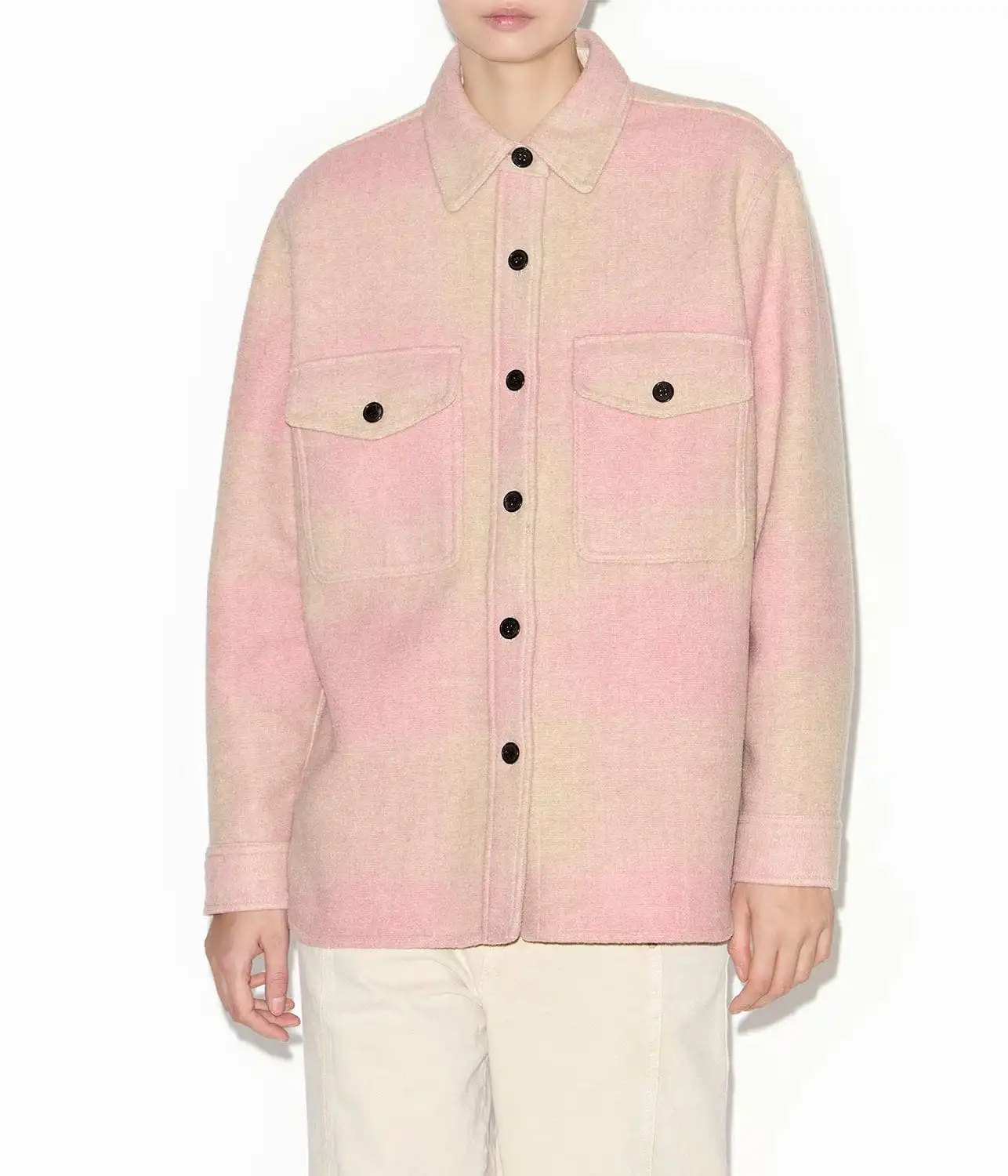 FAXON COAT- LIGHT PINK