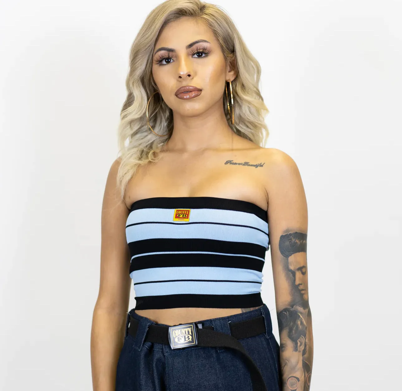 FB County Charlie Brown Tube Tops