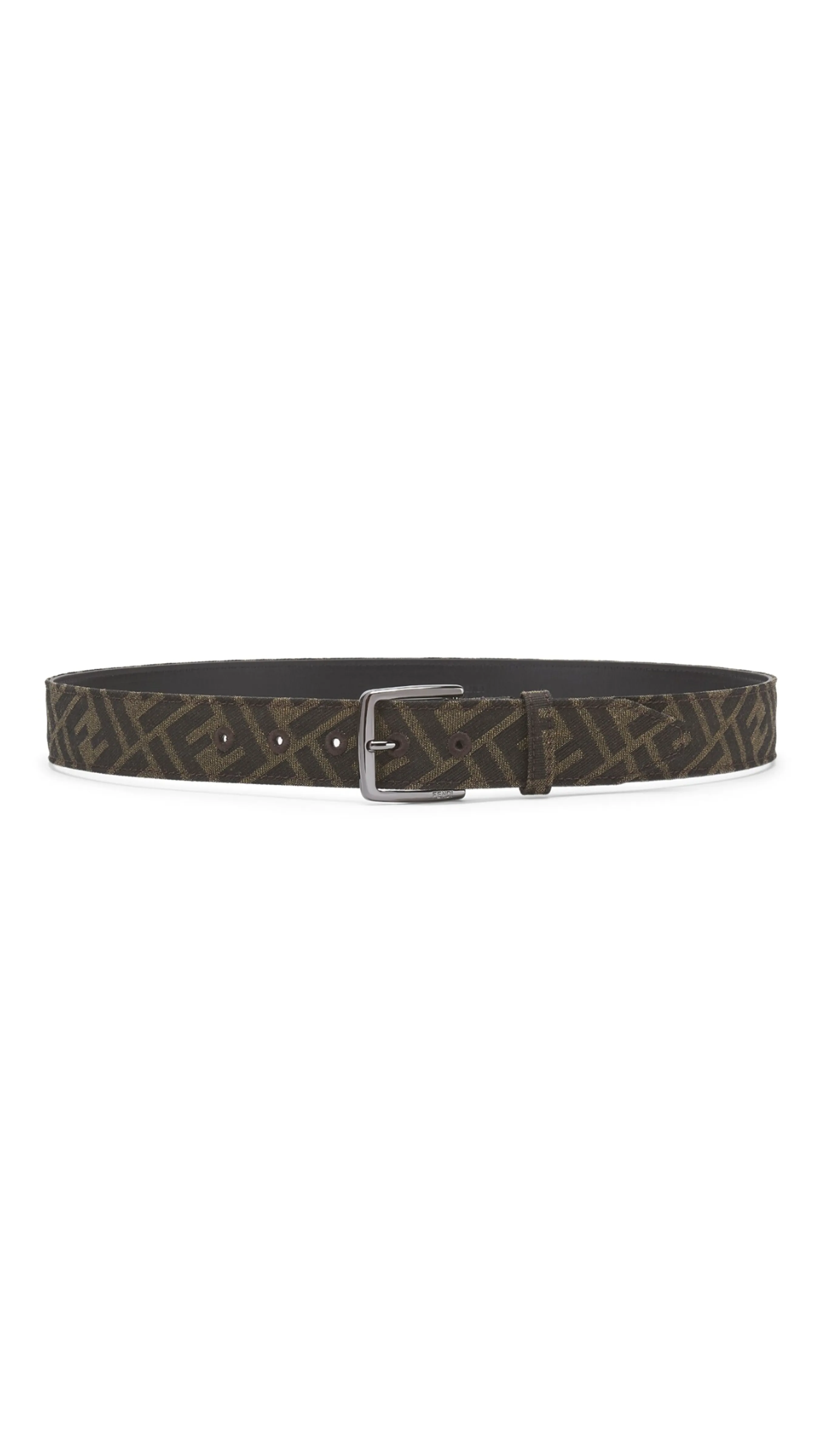 FF Fabric Belt - Brown