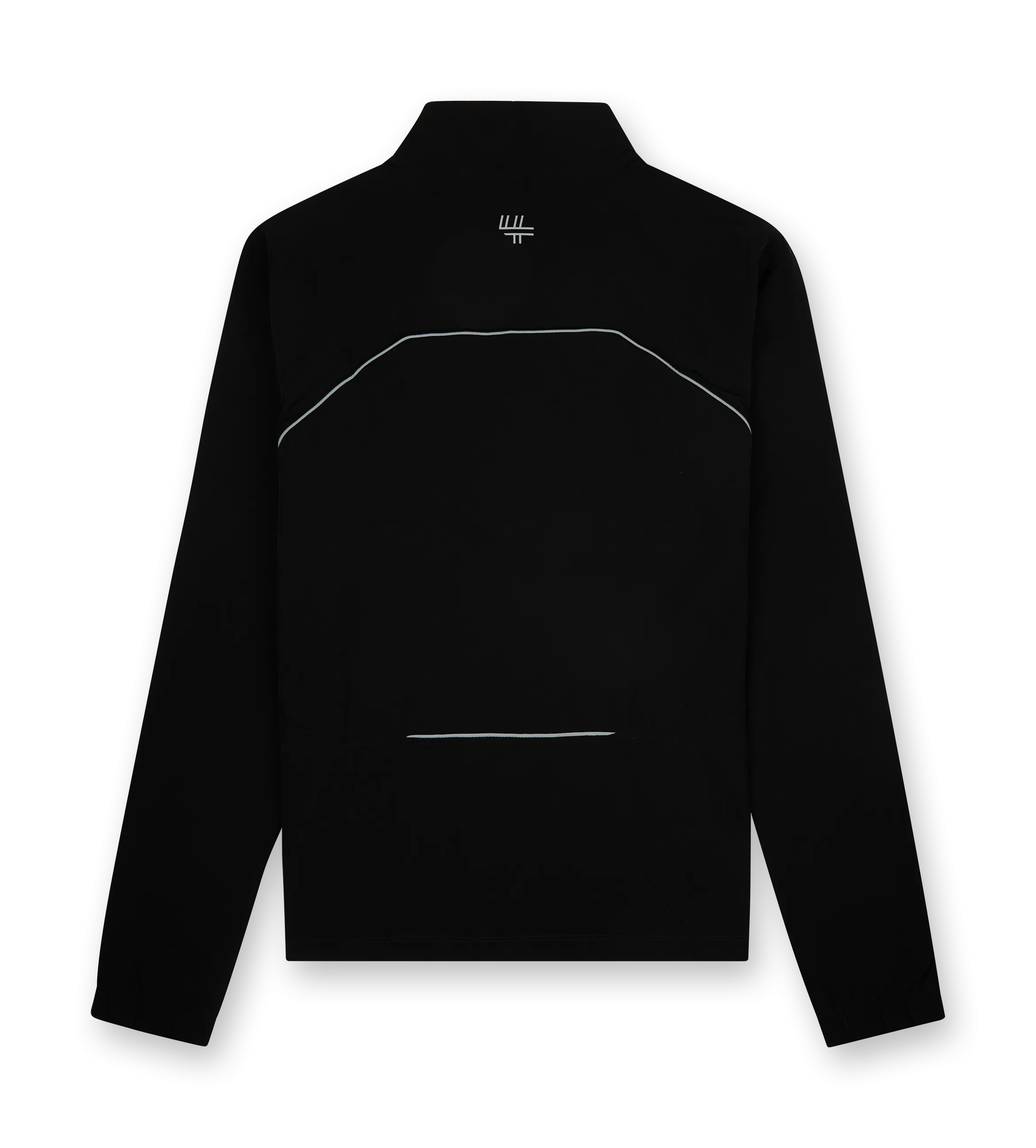 FOUR    Sportswear Reflective Track Jacket Black