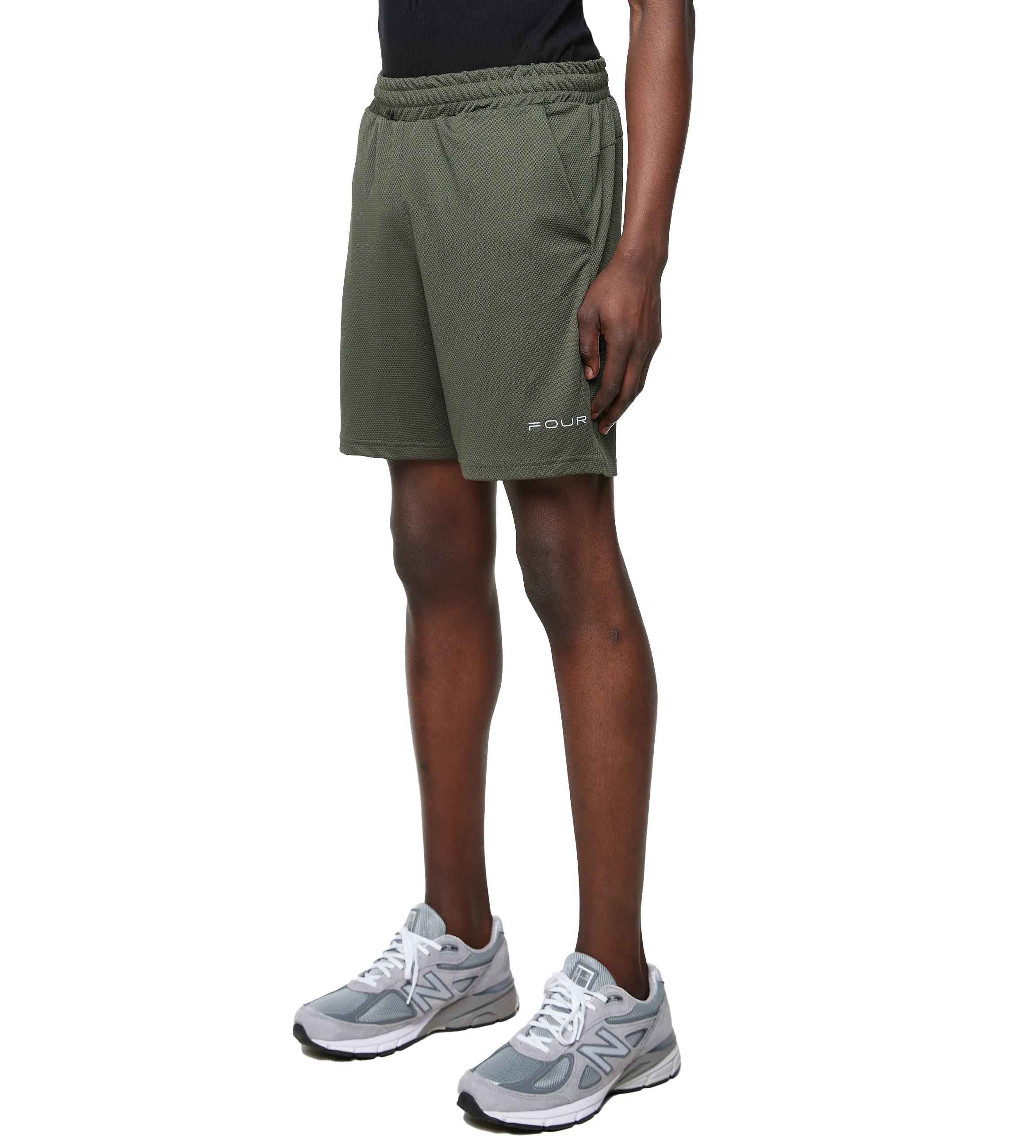 FOUR    Sportswear Shorts Army Green