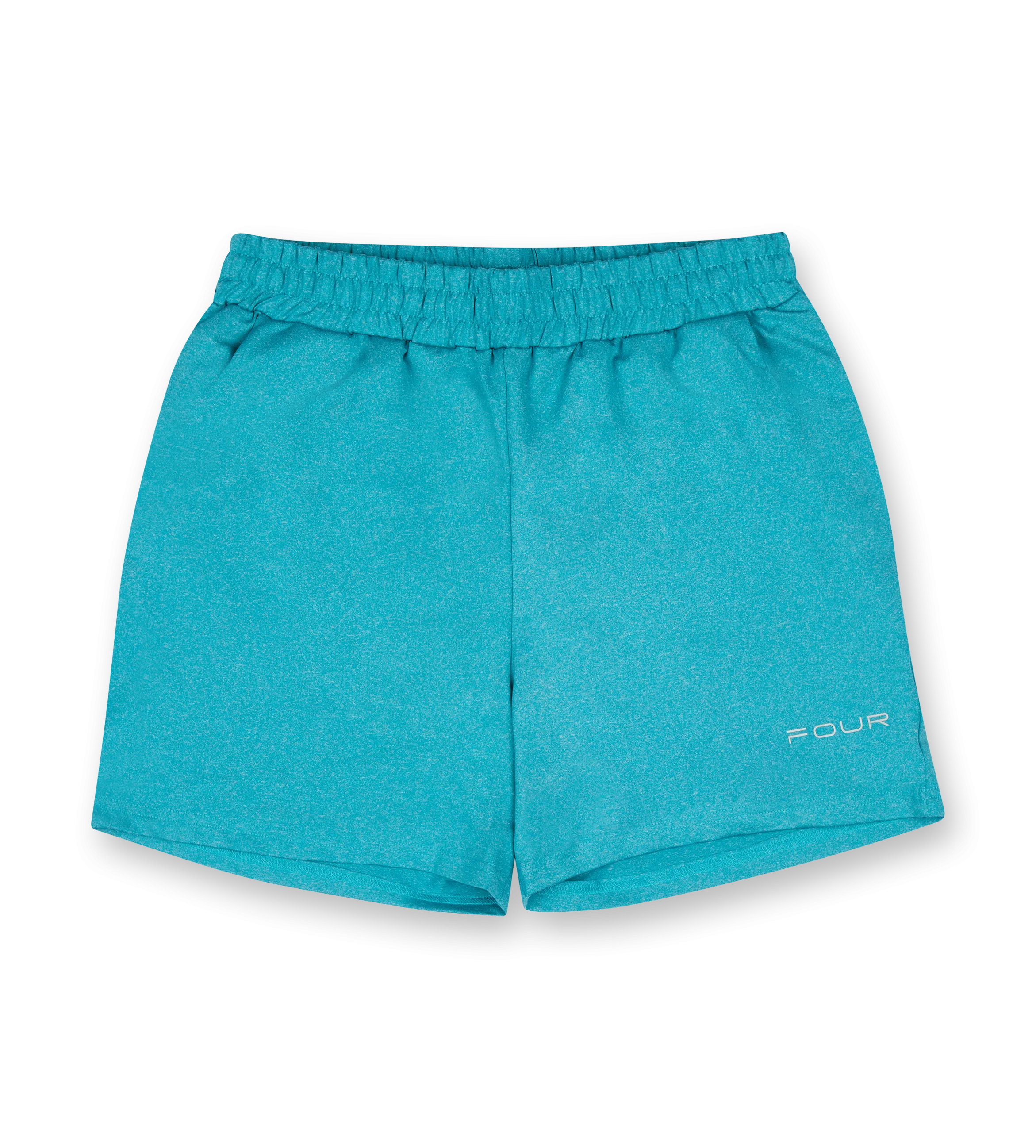 FOUR    Sportswear Shorts Melange Ocean Blue