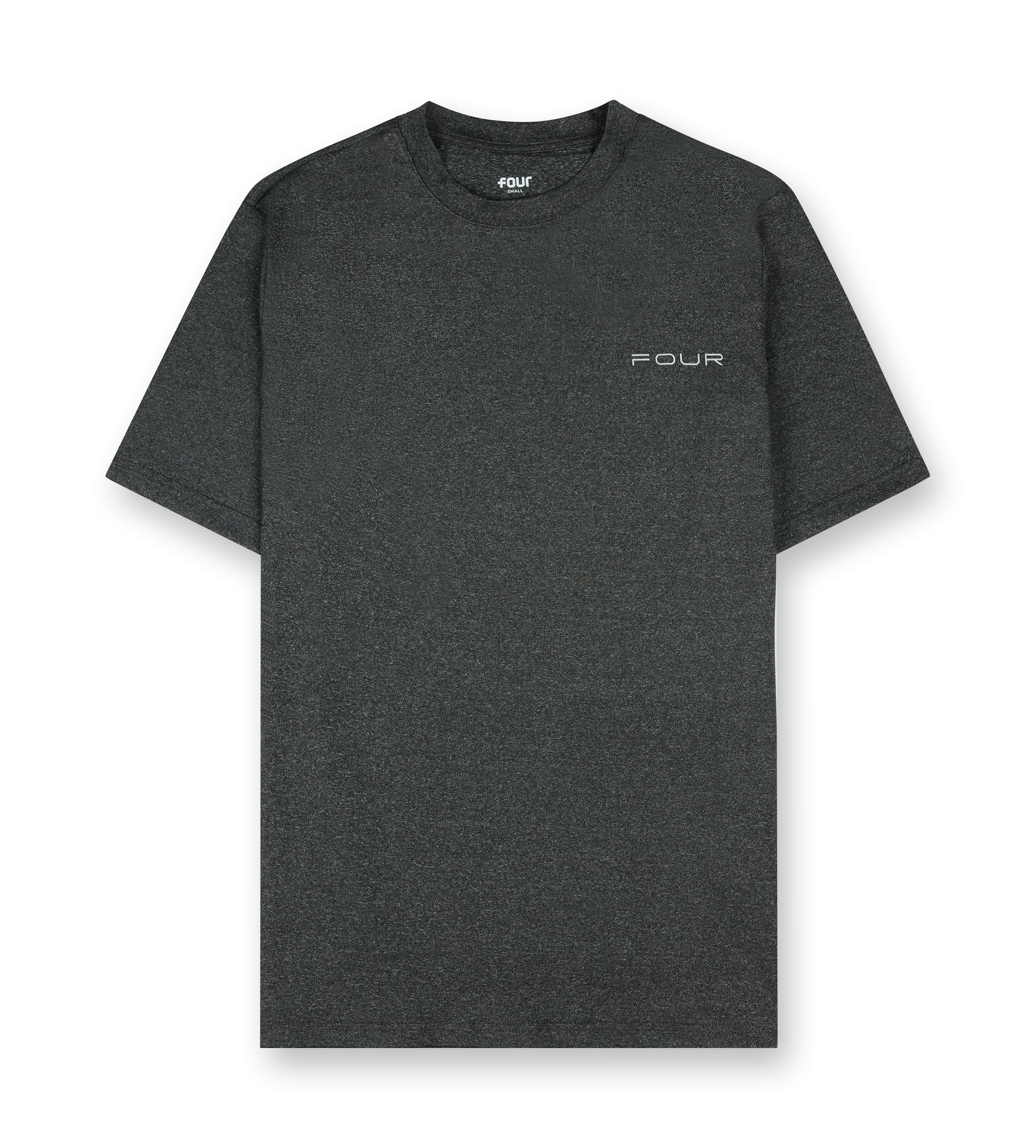 FOUR    Sportswear T-shirt Melange Dark Grey