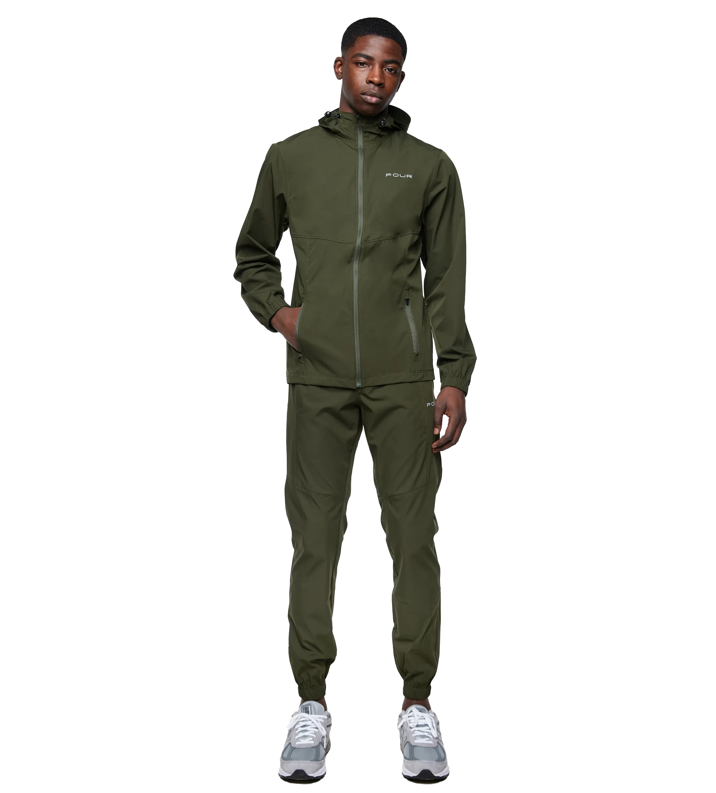 FOUR    Sportswear Trackjacket Army Green