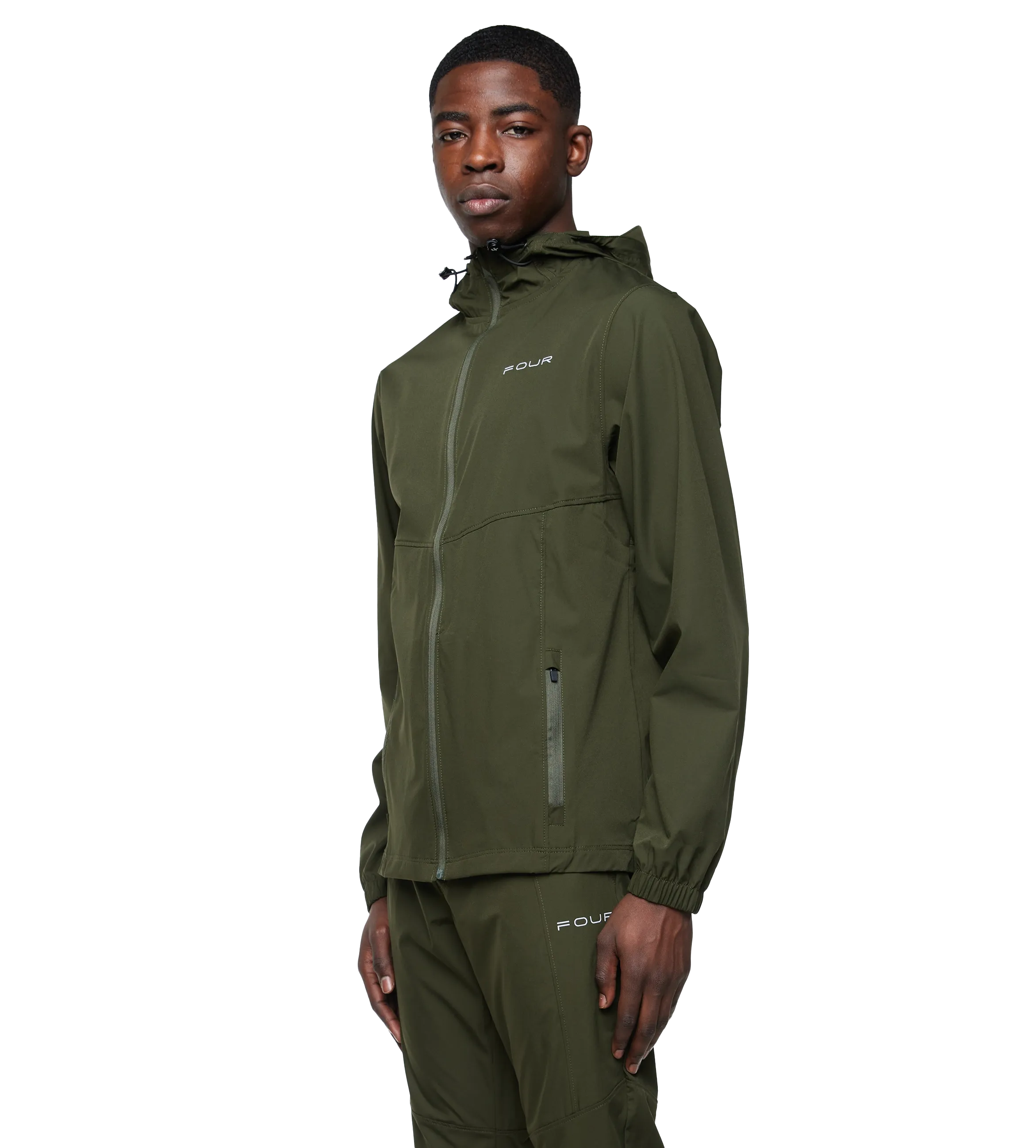 FOUR    Sportswear Trackjacket Army Green