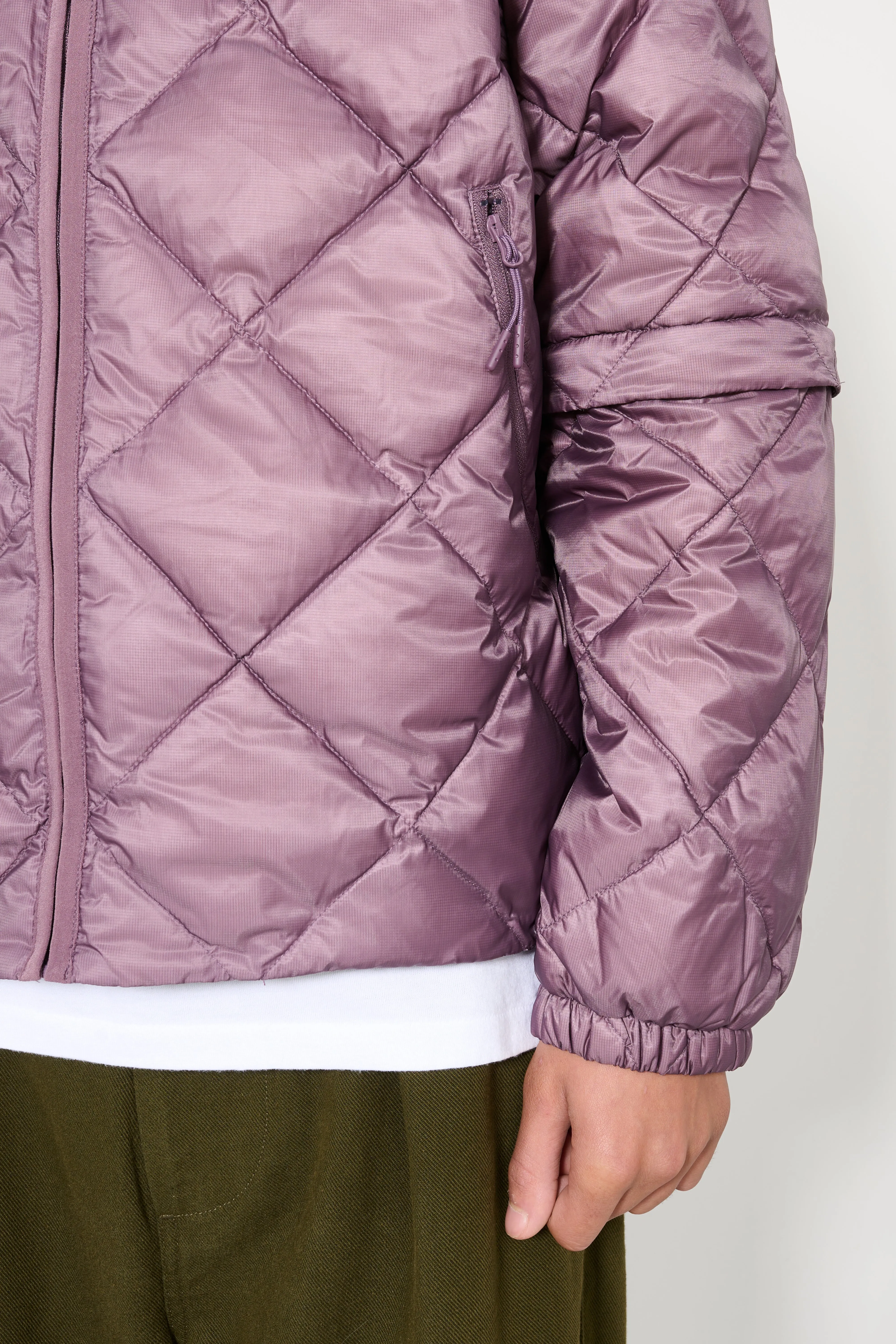 Hiking Patrol Light Down Zip Jacket Purple