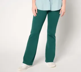 Isaac Mizrahi Live! Regular Essentials Pima Flex Bootcut Pants