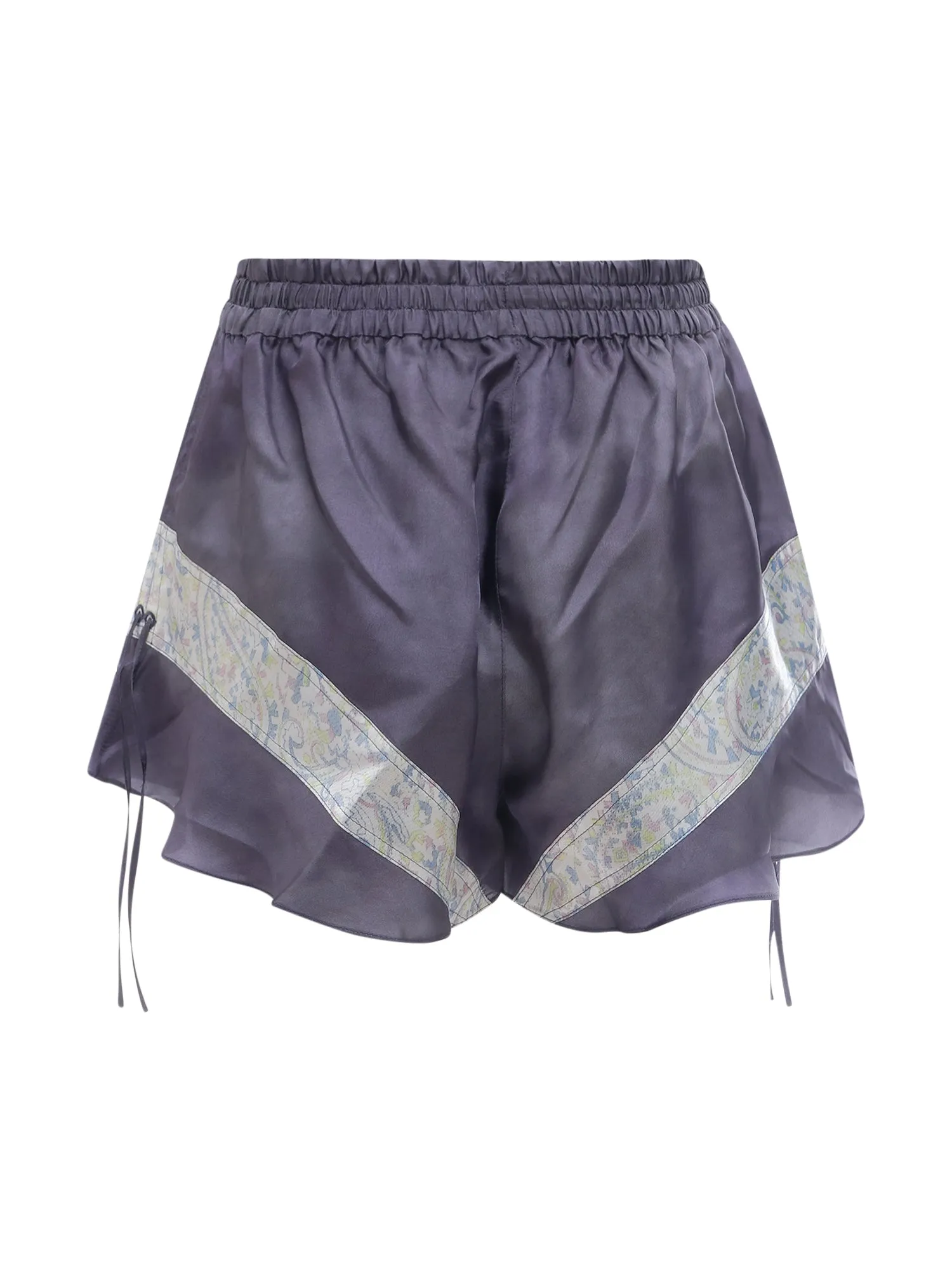 Isabel Marant Color-Block Drawstring Shorts