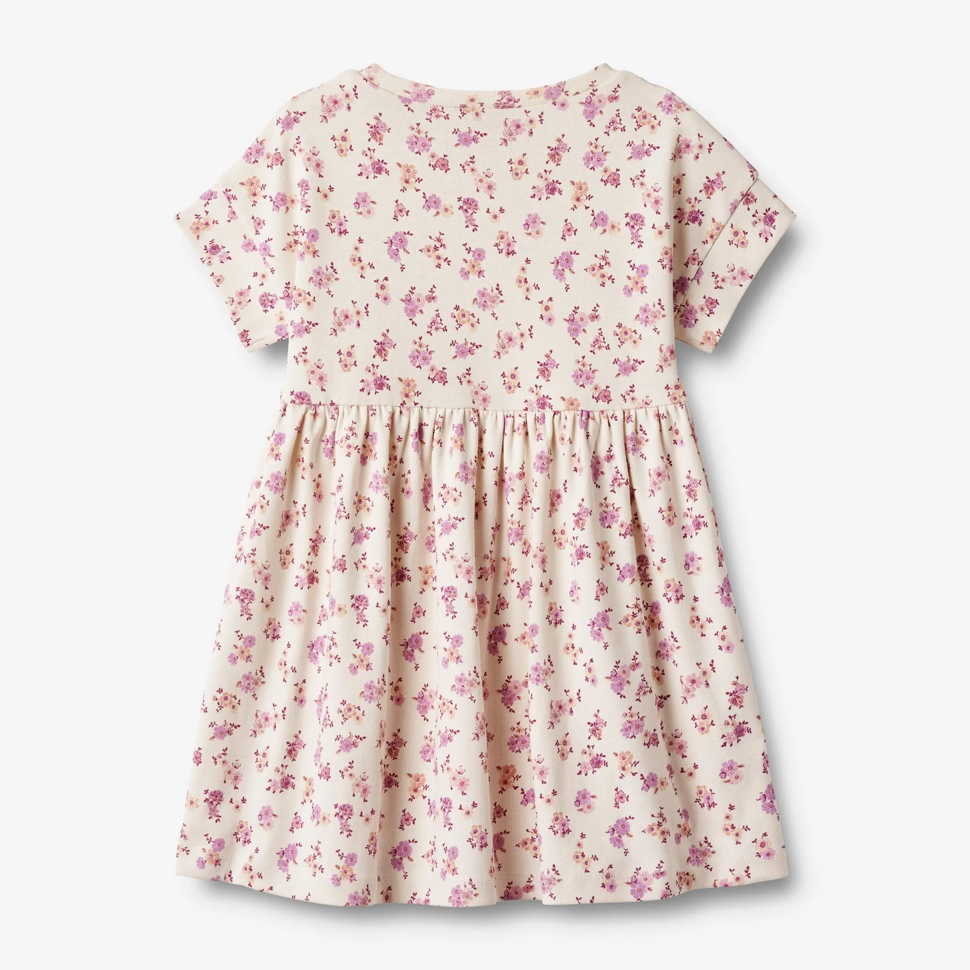 Jersey Dress S/S Emilie - shell flowers