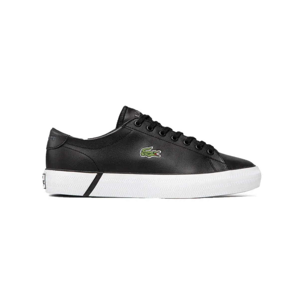 LACOSTE 7-41CMA0014312 GRIPSHOT BL MN'S (Medium) Black/White Leather & Synthetic Lifestyle Shoes