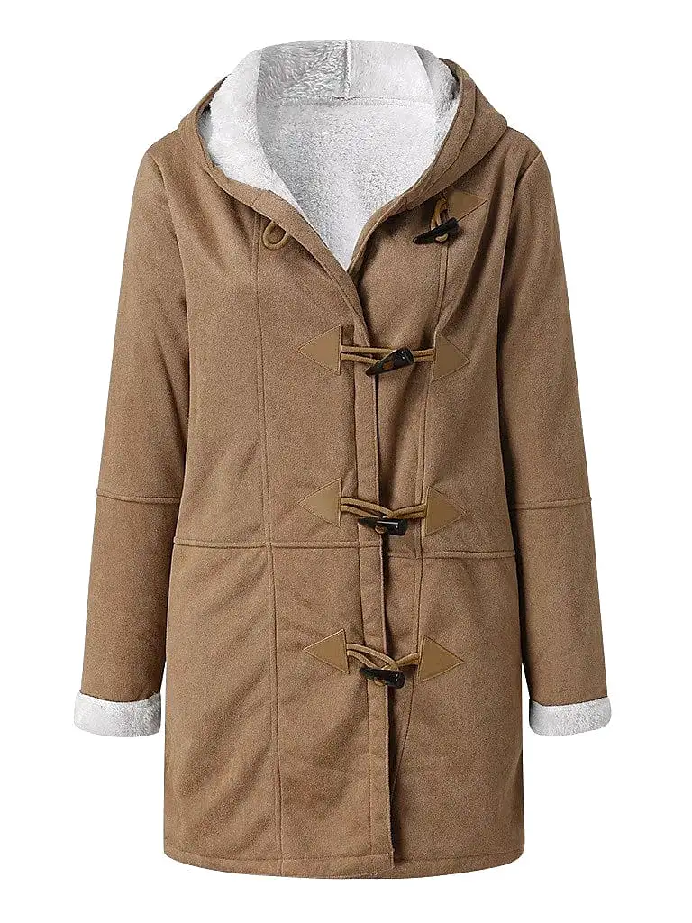 Ladies' Casual Hoodie Coat Jacket for School, Office, and Everyday Wear