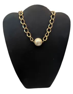 Large Pearl Filler Necklace