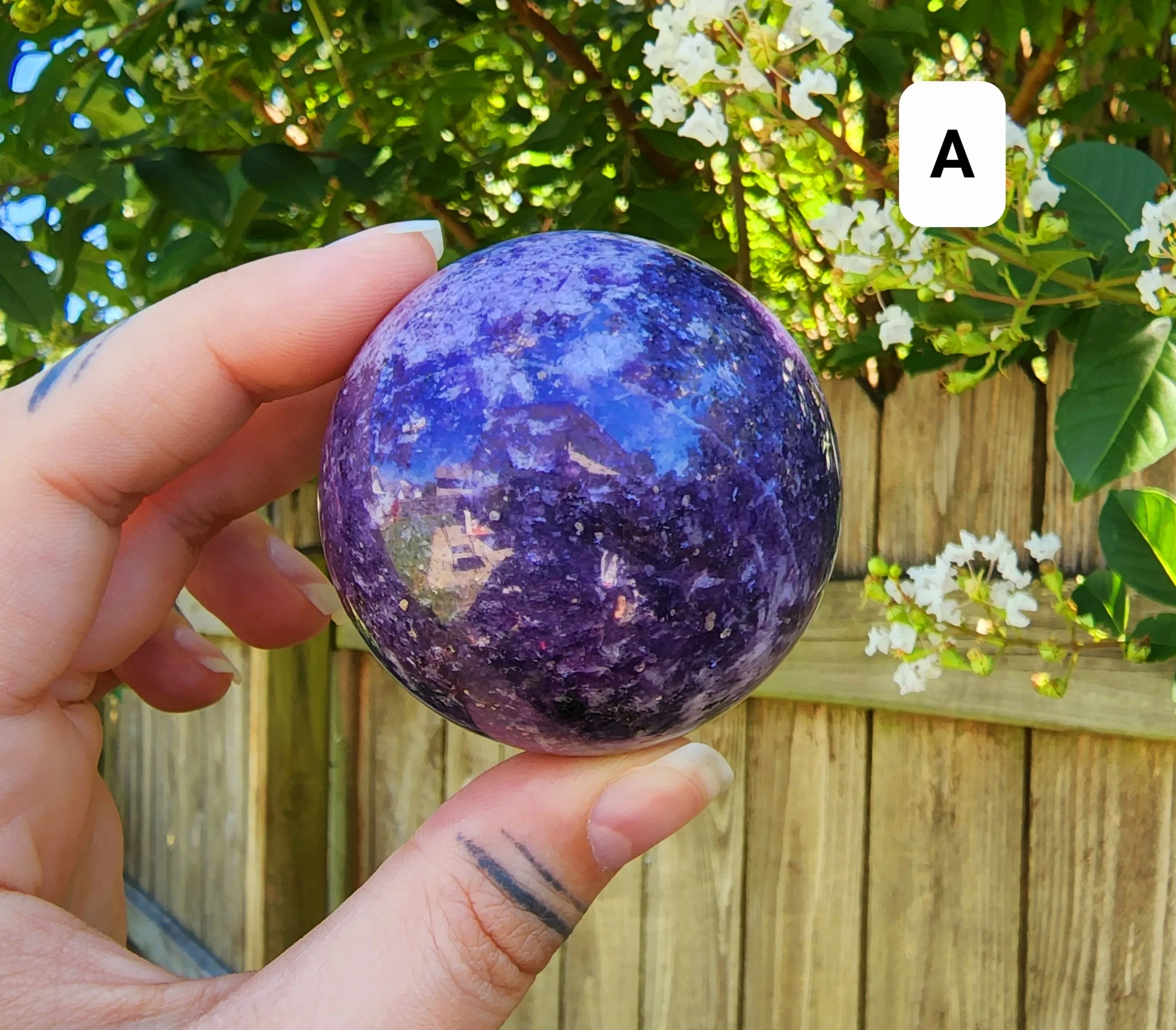 Lepidolite Spheres (Large)