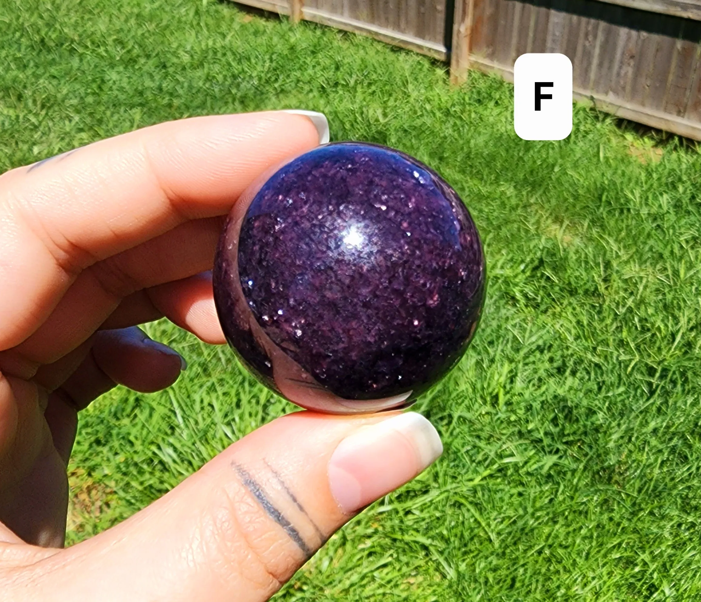 Lepidolite Spheres (Large)