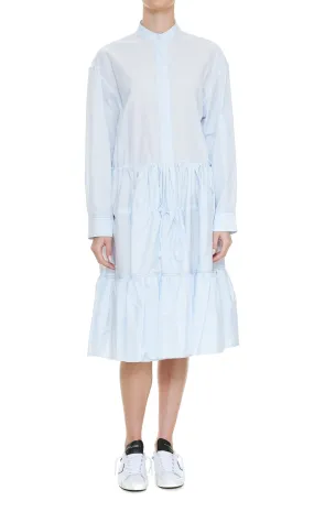 Marni Chemisier Drawstring Waist Dress