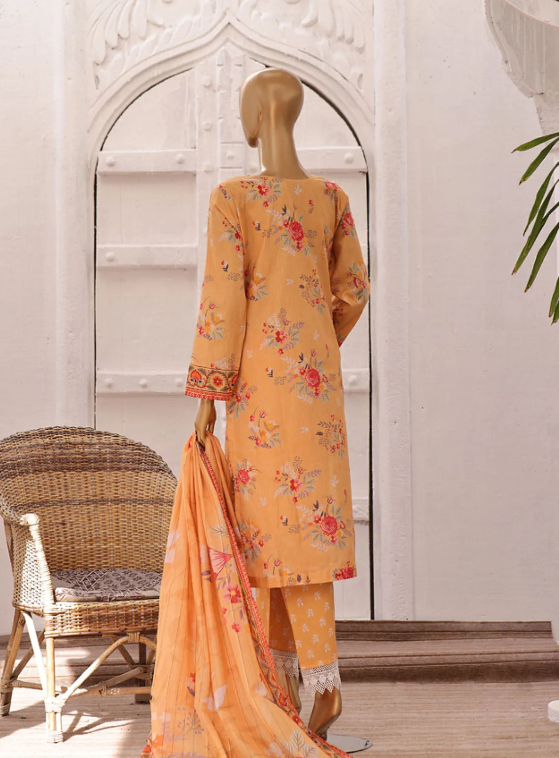 Minakari By Aifa Embroidered Lawn 3 Piece Unstitched Suit AI24M AF-BD-24307