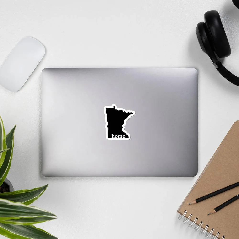 Minnesota Home Vinyl Laptop Sticker