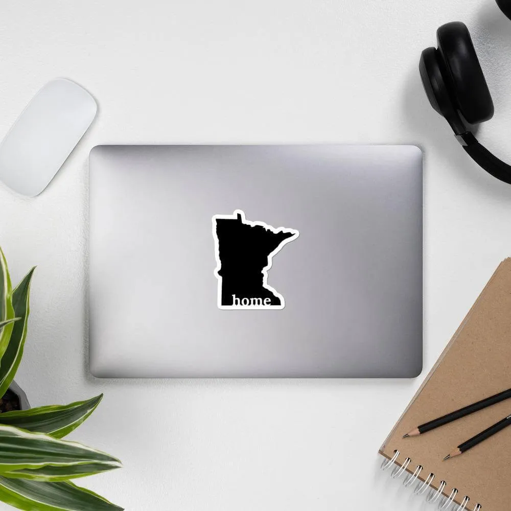 Minnesota Home Vinyl Laptop Sticker