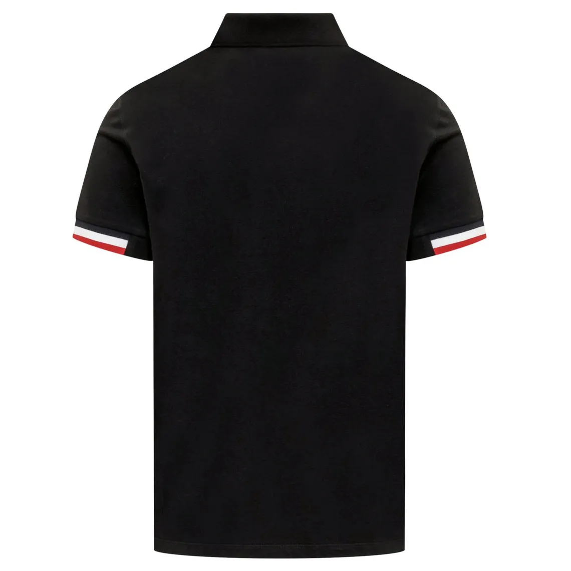 MONCLER  |Cotton Short Sleeves Logos on the Sleeves Logo Polos