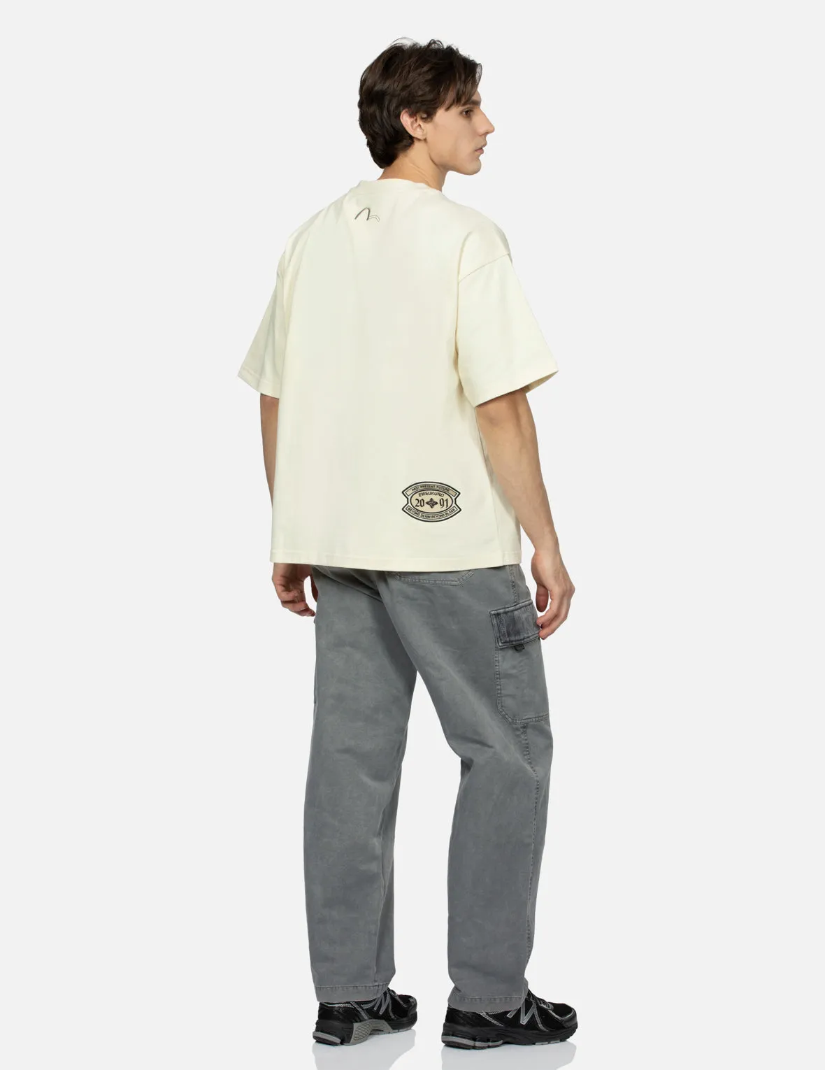 Monogram Pockets Loose Fit Cargo Pants