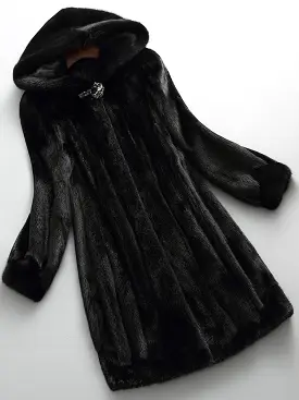 Moscow Hooded Coat For Women