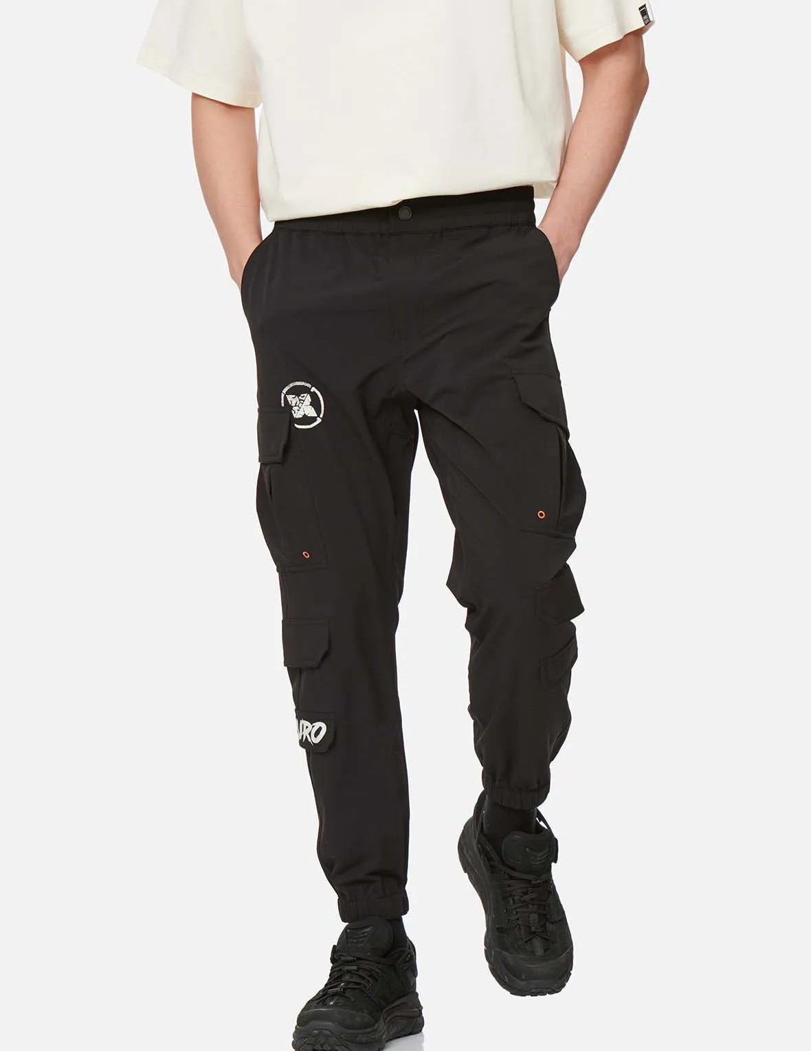 Multi Pocket Slim Fit Track Pants