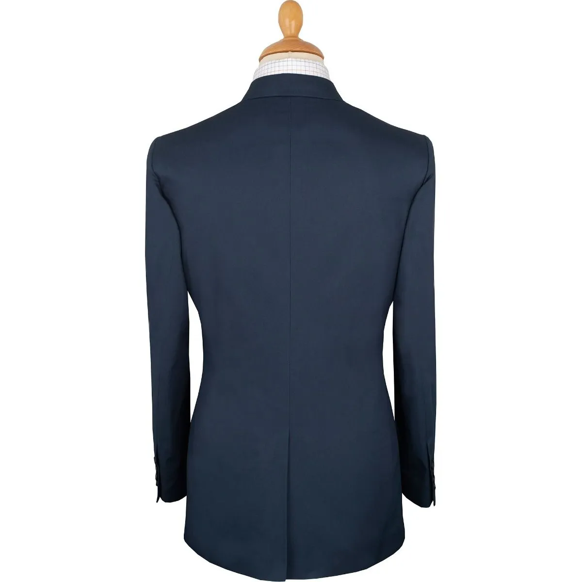 Navy Cotton Gabardine Drill Suit Jacket