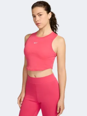 Nike Sportswear Essential Chill Knit Women Lifestyle Tank Aster Pink/Sail